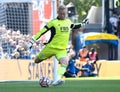 Kasper Schmeichel of Leicester City Royalty Free Stock Photo