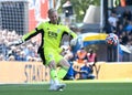 Kasper Schmeichel of Leicester City Royalty Free Stock Photo