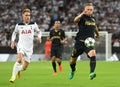 Christian Eriksen and Kamil Glik