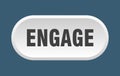 engage button Royalty Free Stock Photo