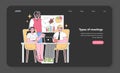 Engaged team collaborates on a