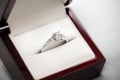 Engagement Ring in Box