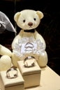 Engagement rings with soft toy