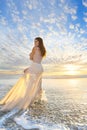 Bridal modeling Royalty Free Stock Photo