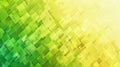 Engaging gradient background with abstract square textures, soft green to bright yellow with slight transparency Royalty Free Stock Photo