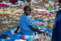 ENGARE SERO. TANZANIA - JANUARY 2020: Market Day in Indigenous Maasai in Traditional Village. Maasailand is the area in