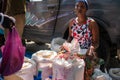 ENGARE SERO. TANZANIA - JANUARY 2020: Market Day in Indigenous Maasai in Traditional Village. Maasailand is the area in