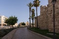 StraÃen und Gassen in der Altstadt von Jerusalem, heilige Stadt fÃ¼r Christen, Juden und Muslime Royalty Free Stock Photo