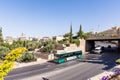 StraÃen und Gassen in der Altstadt von Jerusalem, heilige Stadt fÃ¼r Christen, Juden und Muslime