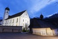 Engelberg Abbey in Engelberg Royalty Free Stock Photo