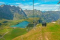 Engelberg cable car of Switzerland Royalty Free Stock Photo