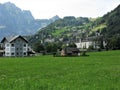 Engelberg town and Benedictine monastery, Switzerland