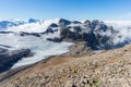 Engelberger Rotstock mountain summit, Bluemlisalpfirn, blue sky