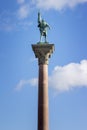 Engelbrekt statue at the city hall of Stockholm