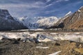 Engilchek glacier in Kyrgyzstan