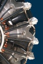 Engine of an airplane Royalty Free Stock Photo