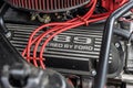 Engine detail of Ford 289 V8 Windsor, 1966. Die oldtimer show Royalty Free Stock Photo