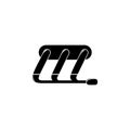 engine exhaust manifold illustration. Element of car repair for mobile concept and web apps. Detailed engine exhaust manifold icon