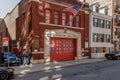 Engine 205 fire station H&L 118 fire station in New York Royalty Free Stock Photo