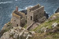 Engine Houses at Crown Mines at Botallack, Cornwall UK Royalty Free Stock Photo