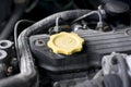 Engine oil cap Royalty Free Stock Photo