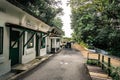 Engine Room at Fort Siloso, Sentosa Island, Singapore. Royalty Free Stock Photo