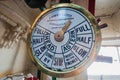 Engine Room Operation Gauge Commands Royalty Free Stock Photo