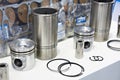 Engine spare parts: pistons, rings and cylinder liners