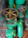 Engine valves in pump house bristol