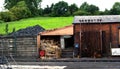 Steam Railway Engine Yard, Bridgnorth Shropshire England Royalty Free Stock Photo