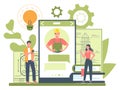 Engineeering online service or platform. professional consultation.