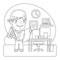 Engineer Coloring Page