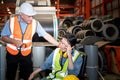 engineer, Encouraging and advising to Asian workers
