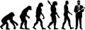 Engineer Evolution vector Royalty Free Stock Photo