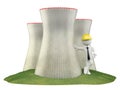 Engineer at a nuclear plant