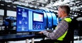 Engineer Operators Using Scada System
