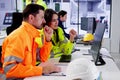 Engineer Operators Using Scada System