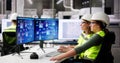 Engineer Operators Using Scada System