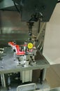 engineer setup industrial metal machining cutting process of automotive parts by tool