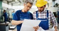 Engineer Teaching Apprentices To Use Computerized cnc metal processing machines Royalty Free Stock Photo