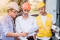 Engineer and teamwork Royalty Free Stock Photo