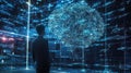 Engineer Using AI for Industrial Systems
