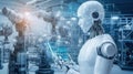 Engineer Using AI for Industrial Systems