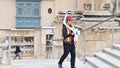 Engineer using wearable mobile mapping system designed for 3D laser scanning