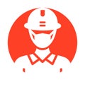 Engineer Wearing mask Vector Icon which can easily modify or edit