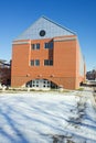 Engineering Building on the campus of a historical