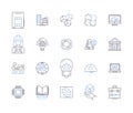 Engineering essentials outline icons collection. Engineering, Essentials, Design, Manufacturing, Engineering-Sciences