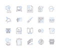 Engineering essentials outline icons collection. Engineering, Essentials, Design, Manufacturing, Engineering-Sciences