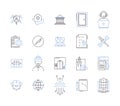 Engineering essentials outline icons collection. Engineering, Essentials, Design, Manufacturing, Engineering-Sciences