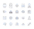 Engineering essentials outline icons collection. Engineering, Essentials, Design, Manufacturing, Engineering-Sciences